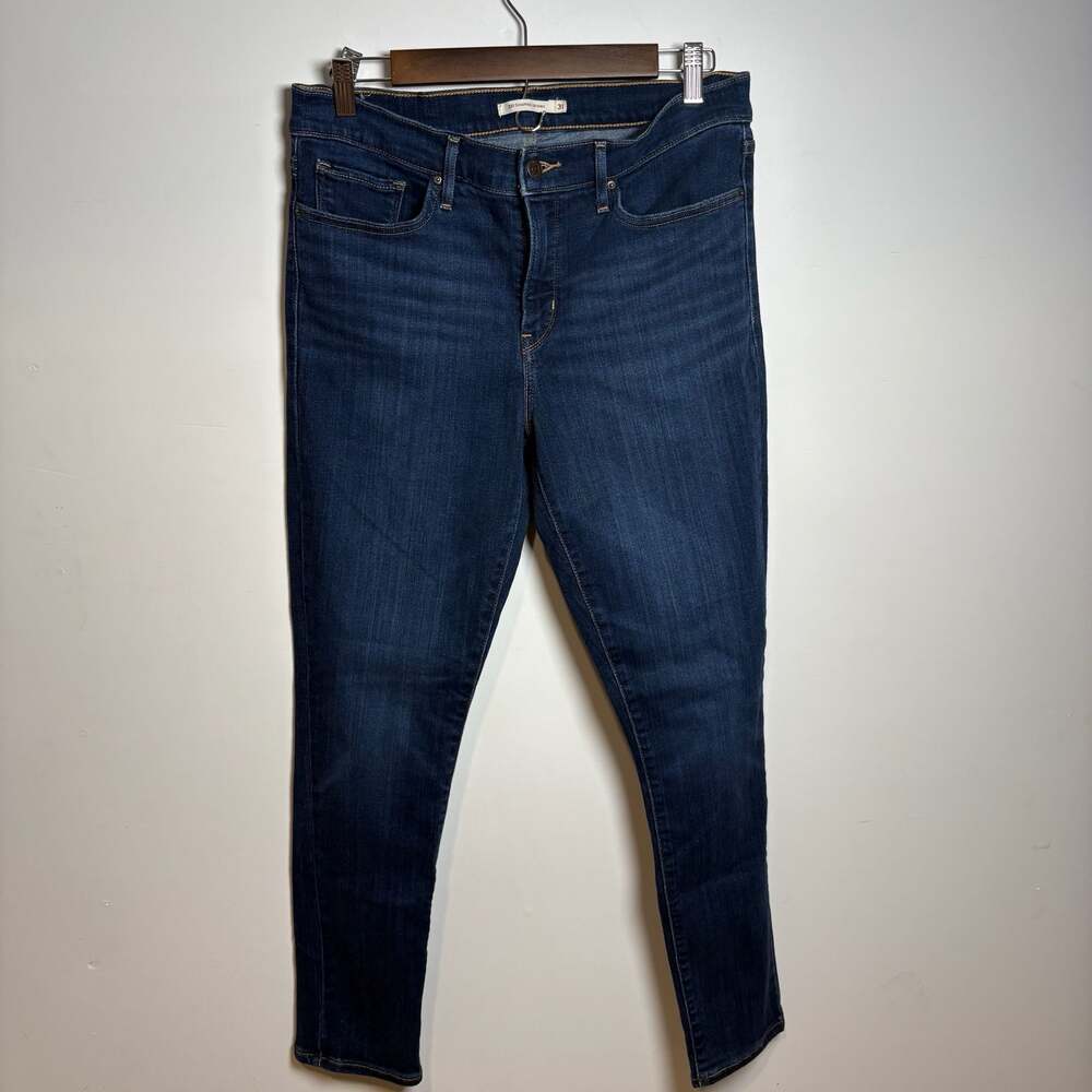 Levi's 311 Shaping Skinny Women's Dark Wash Denim Jeans Size 31